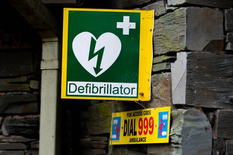 Defibrilator sign